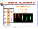 Bài giảng Hóa học vô cơ: Chương 2 - GV. Nguyễn Văn Hòa