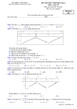 Đề thi KSCL môn Toán lớp 12 năm 2017-2018 lần 5 - THPT Nguyễn Viết Xuân - Mã đề 304