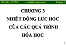 Bài giảng Hóa đại cương: Chương 3 - Nguyễn Văn Hòa