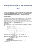 Hướng dẫn lập trình cơ bản với Android - Phần 7: Tìm hiểu Android Manifest