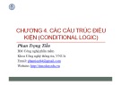 Bài giảng Lập trình .Net với VB.NET - Chương 4: Các cấu trúc điều kiện (Conditional logic)