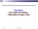 Bài giảng Quản trị chiến lược: Chương 4 - TS. Trương Quang Dũng