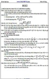 Đề ôn thi Đại học môn Toán - Trần Sĩ Tùng - Đề số 2