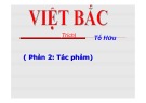 Bài giảng Ngữ văn 12: Việt Bắc