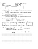 Đề kiểm tra HK 2 môn Vật lý lớp 7 năm 2012 - THPT U Minh Thượng