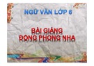 Bài giảng Ngữ văn 6: Vị trí động Phong Nha