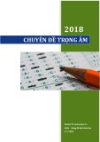 Chuyên đề trọng âm môn Tiếng Anh năm 2018