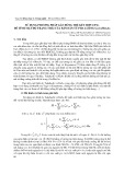 Sử dụng phương pháp gần đúng thế kết hợp ( CPA ) để tính mật độ trạng thái của bán dẫn từ pha loãng Ga1-xMnxAs