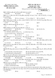 Đề kiểm tra tập trung lần 2 môn Hóa học lớp 12 năm 2017-2018 - THPT Gia Nghĩa - Mã đề 140
