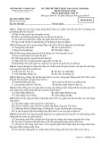 Đề thi thử THPT Quốc gia môn Lịch sử lần 2 năm 2018 - Sở GD&ĐT Bà Rịa-Vũng Tàu - Mã đề 001