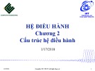 Bài giảng Hệ điều hành: Chương 2 - ĐH Công nghệ thông tin