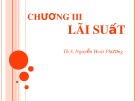 Bài giảng Tài chính và Tiền tệ: Chương 3 - Th.S Nguyễn Hoài Phương