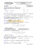 Đề thi Kỳ thi THPT Quốc gia năm 2018 môn Toán - Sở GD&ĐT Hải Phòng - Mã đề 132