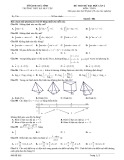 Đề thi thử Đại học lần 2 môn Toán - Sở GD&ĐT Hà Tĩnh - Mã đề 002