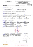 Đề thi thử Kì thi THPT QG cho học sinh (học viên) lớp 12 THPT năm học 2017-2018 môn Toán - Sở GD&ĐT Ninh Bình - Mã đề 001