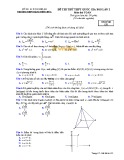 Đề thi thử THPTQG năm 2018 lần 2 môn Toán - Sở GD&ĐT Nghệ An - Mã đề 132