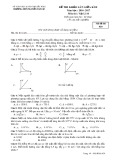 Đề thi khảo sát giữa HK 2 môn Vật lí lớp 10 năm 2016-2017 - THPT Nguyễn Văn Cừ - Mã đề 020