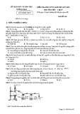 Đề thi HK 2 môn Hóa học lớp 10 năm 2018 - Sở GD&ĐT Quảng Nam - Mã đề 301