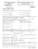 Đề thi HK 2 môn Toán lớp 11 năm 2018 - Sở GD&ĐT Quảng Nam - Mã đề 104