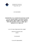 Luận văn Tiến sĩ Khoa học nông nghiệp ngành Chăn nuôi: Ảnh hưởng của sự phân bố bã đậu nành và các nguồn thức ăn năng lượng trong khẩu phần ăn trên tăng trọng, tiêu hóa dưỡng chất và hiệu quả kinh tế của thỏ lai