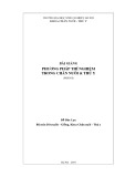 Bài giảng phương pháp thí nghiệm trong chăn nuôi & thú y: Phần 2