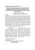 Prediction of risk factors of coronary heart diseases using framingham risk score and the relationship with fight working conditions among military pilots