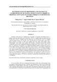 Determination of properties and elemental composition of municipal solid waste in order to proposal of waste-to-energy project in Binh Duong province