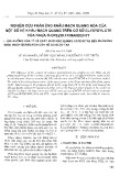 Nghiên cứu phản ứng khâu mạch quang hóa của một số hệ khâu mạch quang trên cơ sở glyxydylete của nhựa o- crezolfomandehyt