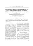 Kết quả ban đầu nghiên cứu thành phần hóa học cây lá ngón (Gelsemium elegans) của việt nam: Phần l – Phân lập và định cấu trúc các oxindol ancaloit