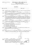 Đề thi khảo sát cuối năm môn Vật lí lớp 10 năm 2016-2017 - THPT Thanh Oai B - Mã đề 336