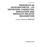 3.	 principles of osteoarthritis – its definition, character, derivation and modality-related recognition: part 2