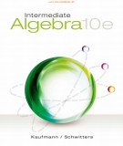  intermediate algebra (10/e): part 1