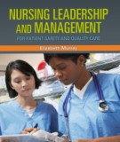  nursing leadership and management - for patient safety and quality care: part 1