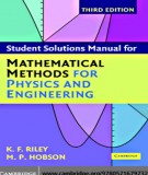  student solutions manual for mathematical methods for physics and engineering (3/ed): part 2