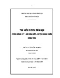 Tóm tắt Khóa luận tốt nghiệp ngành Bảo tàng học: Tìm hiểu di tích đền Hậu thôn Đông Kết, xã Đông Kết, huyện Khoái Châu, tỉnh Hưng Yên