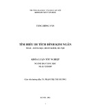 Tóm tắt Khóa luận tốt nghiệp ngành Bảo tàng học: Tìm hiểu di tích đình Kim Ngân