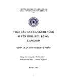 Tóm tắt Khóa luận tốt nghiệp khoa Văn hóa dân tộc thiểu số: Then cầu an của người Nùng ở Yên Bình, Hữu Lũng, Lạng Sơn