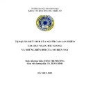 Tóm tắt Khóa luận tốt nghiệp khoa Văn hóa dân tộc thiểu số: Tập quán mưu sinh của người Cao Lan ở Đèo  Gia (Lục Ngạn, Bắc Giang) và những biến đổi của nó hiện nay