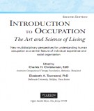  introduction to occupation the art and science of living (2/e): part 2