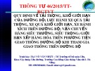 Thông tư 46/2015/TT-BGTVT