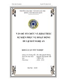 Tóm tắt Khóa luận tốt nghiệp khoa Văn hóa du lịch: Vấn đề tổ chức và khai thác các sự kiện phục vụ hoạt động du lịch ở Nghệ An