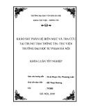 Tóm tắt Khóa luận tốt nghiệp khoa Thư viện - Thông tin: Khảo sát việc ứng dụng phân hệ biên mục và phân hệ tra cứu của phần mềm Libol tại trung tâm thông tin – thư viện Trường Đại học Sư Phạm Hà Nội
