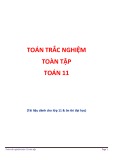 Toán trắc nghiệm toàn tập Toán 11