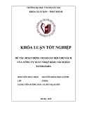 Tóm tắt Khóa luận tốt nghiệp khoa Xuất bản - Phát hành: Hoạt động tham gia hội chợ sách của Công ty TNHH MTV Xuất nhập khẩu sách báo Xunhasaba