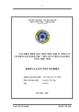 Tóm tắt Khóa luận tốt nghiệp khoa Xuất bản - Phát hành: Các biện pháp xúc tiến tiêu thụ ở Công ty Cổ phần sách dân tộc - Nhà xuất bản Giáo dục năm 2009 - 2010