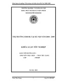 tóm tắt khóa luận tốt nghiệp khoa xuất bản - phát hành: thị trường  tại hà nội năm 2008 - 2009