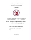 Tóm tắt Khóa luận tốt nghiệp khoa Xuất bản - Phát hành: Giá trị văn hóa thể hiện trong các ấn phẩm lịch hiện nay