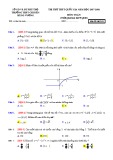 Đề thi thử THPT Quốc gia năm 2018 môn Toán - THPT Chuyên Hùng Vương