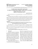 Vấn đề chuyển dịch sở hữu ruộng đất tác động tới kinh tế hộ gia đình và dịch chuyển lao động ở đồng bằng sông Cửu Long (Nghiên cứu trường hợp tỉnh Long An)