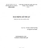 Giáo trình Dao động kĩ thuật (Dành cho sinh viên các khối cơ khí): Phần 2 - ThS. Thái Văn Nông, TS. Nguyễn Văn Nhanh